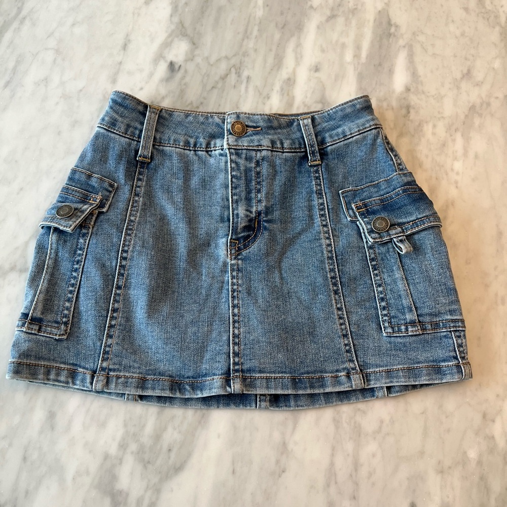 Katie J NYC Denim Skirt